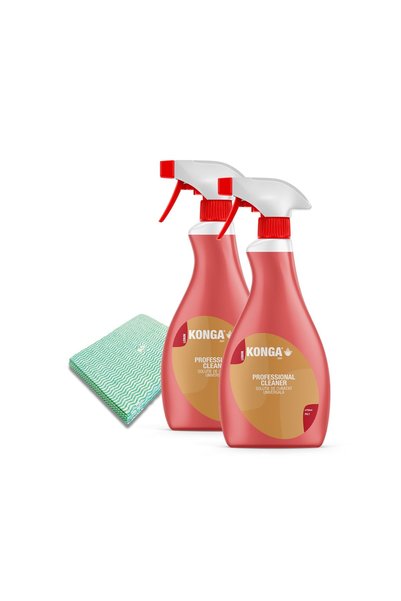 Konga Set de curățare a suprafețelor: - 2 x Detergent universal cu parfum flo...