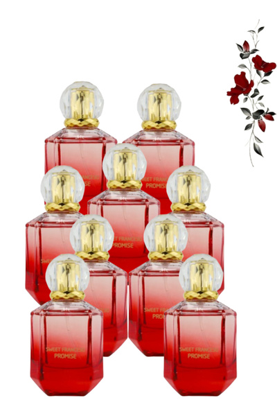 sweet franceso 9 قطع عطر Promise Red 75 مل
