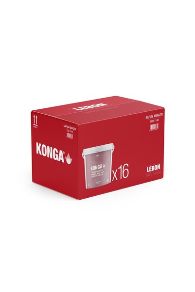 Konga Set de 16 x Săpun abraziv industrial pentru mâini, cu particule abraziv...
