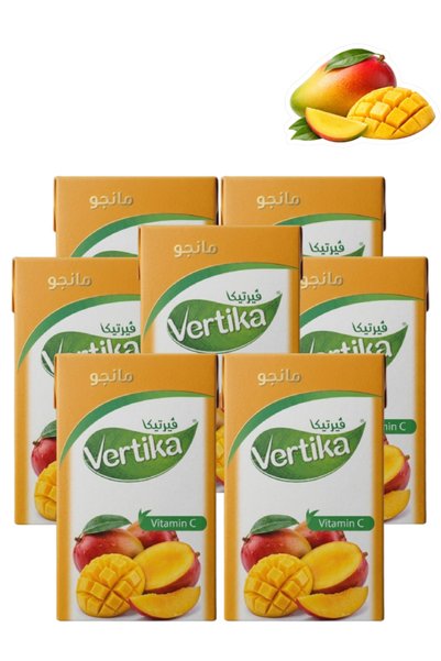 vertika 7 قطع من مانجو فيتامين سي 6 أظرف