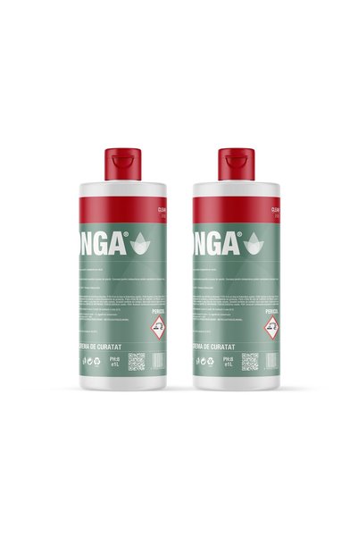 Konga Set - 2 x Cremă de curățare abrazivă pentru suprafețe cu parfum de lămâ...