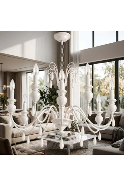 Other French classic white chandelier