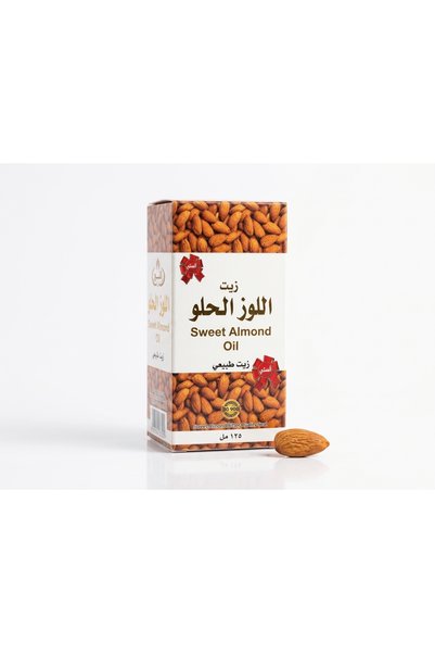 Generic Brand زيت اللوز الحلو الطبيعي للعناية بالبشرة والشعر – 125 مل