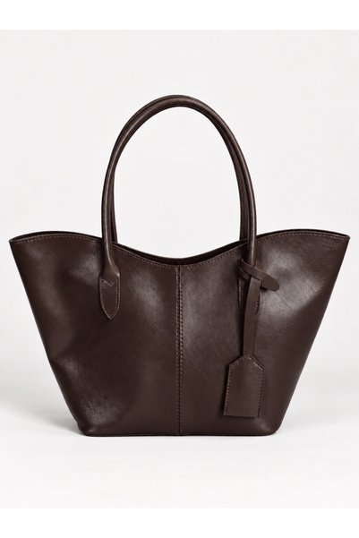 na nura collection Women's Wavy Leather-Textured Clutch Bag and Shoulder Bag