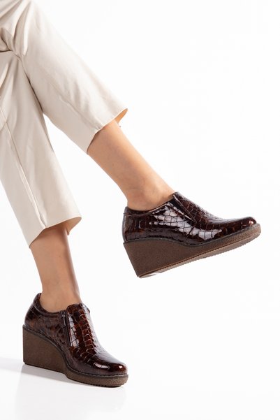 Elile Shoes أحذية نسائية من الجلد الطبيعي مقاس 34-35 حتى 41-42