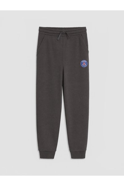 LC Waikiki بنطلون رياضي للأولاد بتصميم "I" مطبوع عليه شعار "Freezen Store".