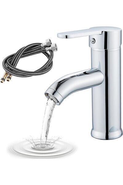 Generic Bathroom Sink Faucet Single Hole matte black bathroom faucet Vanity B...