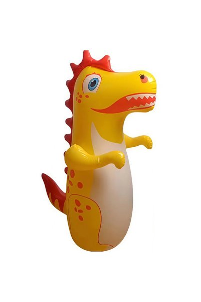 Choice yellow dinosaur Dinosaur Tiger Dolphin Inflatable Standing Punching Ba...