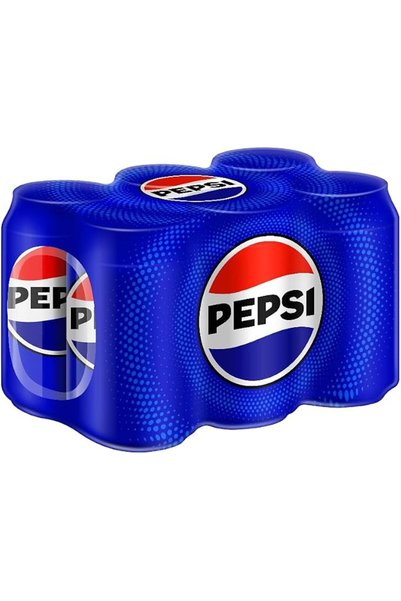 Pepsi Cola Carbonated Soft Drink Can 6 x 330 ml
