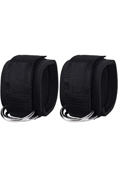 SpireHues Men's and Women's Ankle Straps for Cable Machines Weightlifting wit...