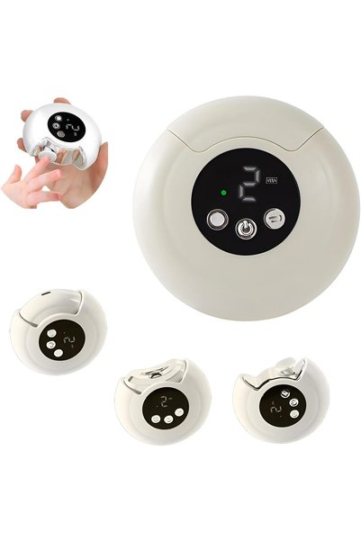 AZONEE Electric Nail Clippers, Rotatable Electric Polishing Automatic Nail Cl...