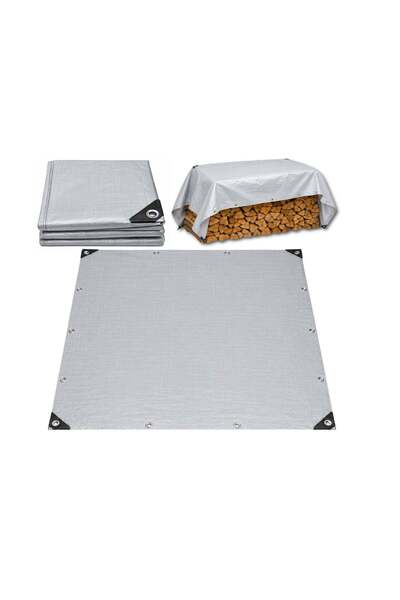 LeanToys Prelata impermeabila, gri, 2 x 4 m, Lean 30856