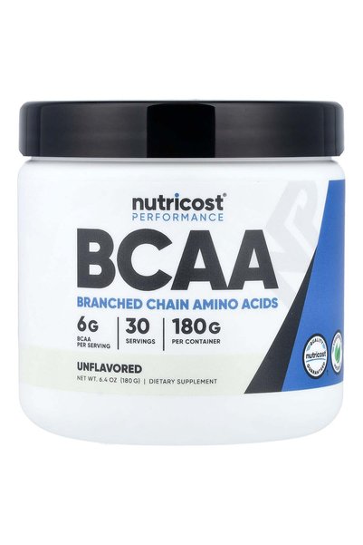 Nutricost , Performance, BCAA, Unflavored, 6.4 oz (180 g)