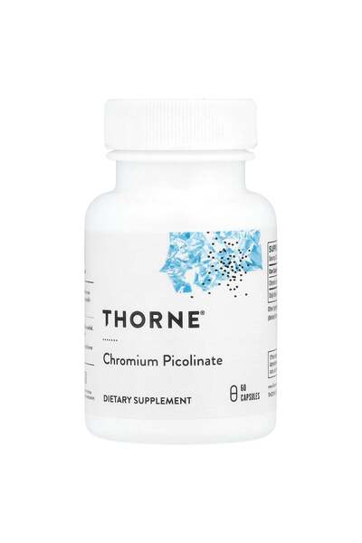Thorne كبسولات بيكونات الكروم 60 حبة