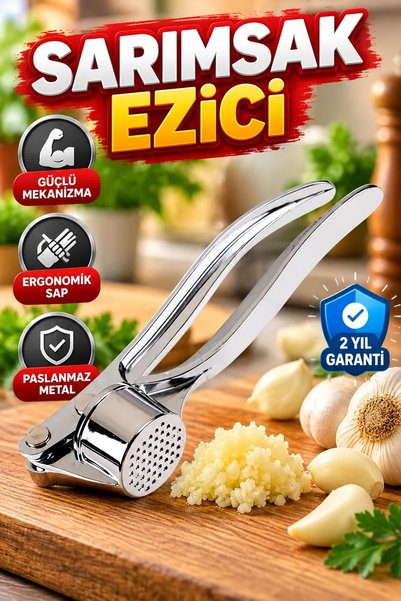 canrodi Metalna presa za beli luk – Ergonomska drška, ojačan mehanizam.