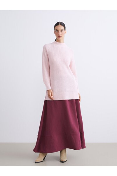 LC Waikiki From UZG STORE: A Modal-Blend A-Line Skirt with a Waist Tie for St...