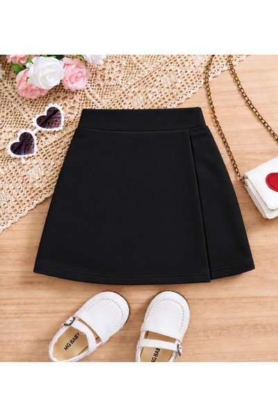 MRDN MODA تنورة قصيرة مغطاة للأطفال البنات