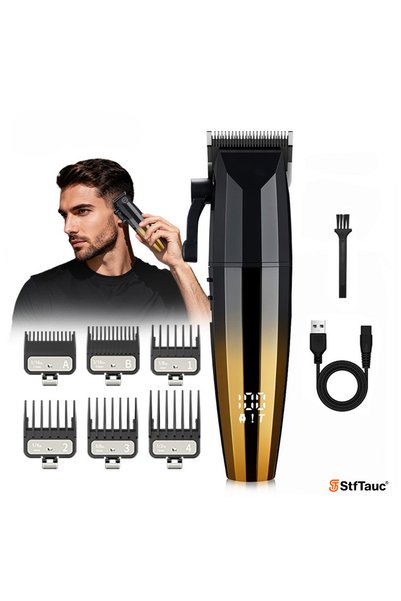 StfTauc Mașină de tuns profesională StfTauc ® Trimmer pentru barbă și păr, Tr...