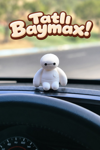 Genel Markalar Baymax Araç İçi Dekoratif Süs Figürü 2 ADET – Tüm Araçlara Uyg...