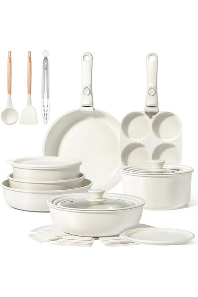 Gippe Collection Σετ Βάζων GiPP 21 Τεμαχίων, Αντικολλητικό, Αποσπώμενη Λαβή, ...