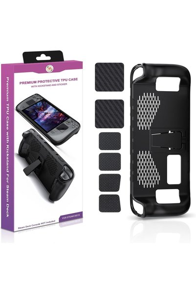 GENERAL OwlTree Kickstand Protective Case for Steam Deck OLED, TPU Durable Sh...