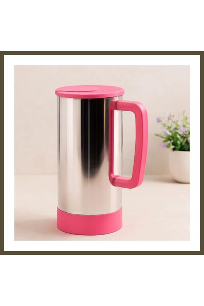 northcity n Pink Stainless Steel Pitcher (Hot & Cold) BX