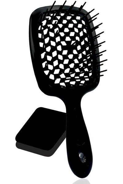 Bukela Detangling Hair Brush Wet Dry Scalp Massage Comb For Men Women Thick C...