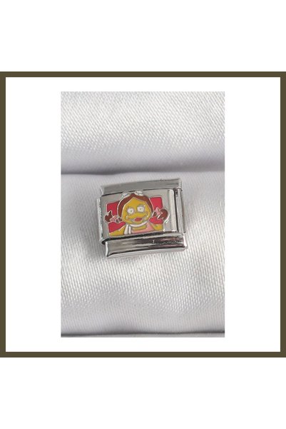 northcity n 316L Stainless Steel, Silver-Colored, Children's Embellished Nomi...