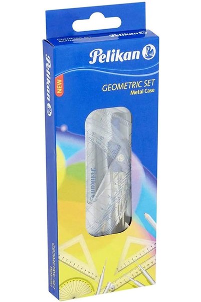 Pelikan 403346 Geometry 9 Pcs Set Metal Case