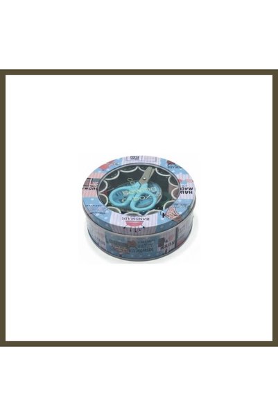 northcity n Metal Round Sewing Box BX