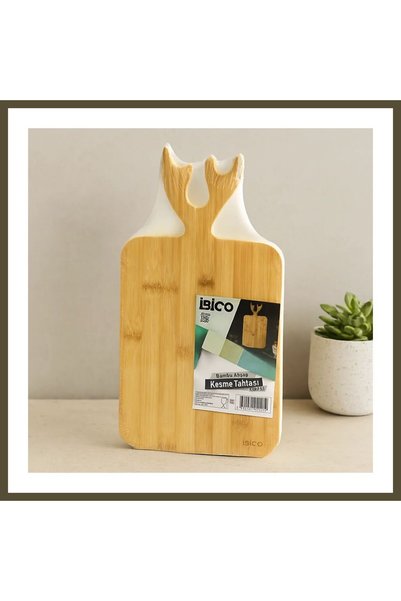 northcity n Bamboo Cutting Board with Handles, 20x38 cm, BX
