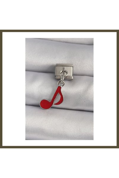 northcity n 316L Stainless Steel, Silver-Colored, Red Note Design Nomination ...
