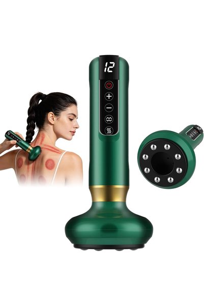 YAKITER Handheld Anti Cellulite Massage Tool, جهاز مساج, Electric Cupping The...