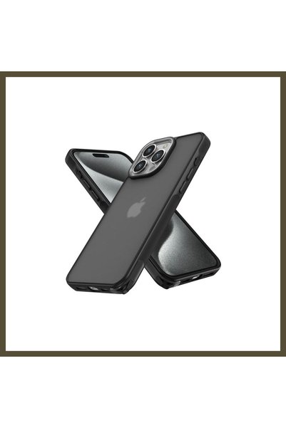 northcity n غطاء أنيق متوافق مع هاتف iPhone 15 Pro - أسود BX.