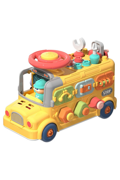 OEM Autobuz tip atelier pentru copii, cu scule și activități de îndemânare