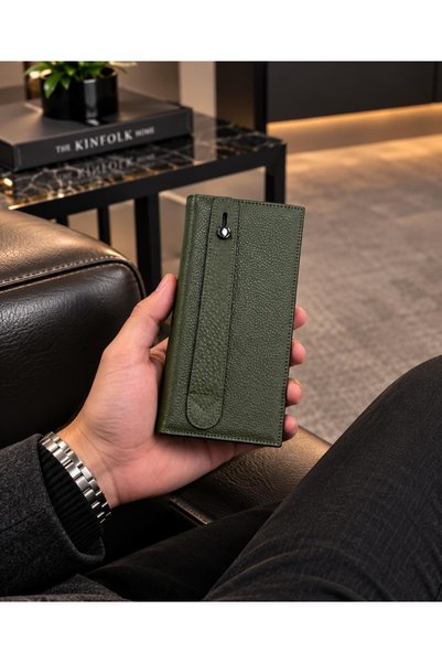 Taşpınar Ayakkabı Taşpınar 100% Genuine Leather Men's Wallet, Multi-Purpose C...
