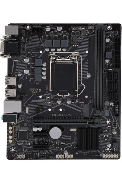 Plyisty B460M D2V Motherboard, for LGA 1200 10th Generation Core Pentium Cele...