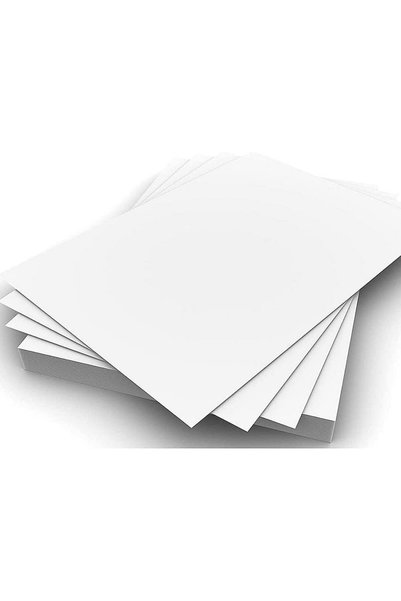 Generic بطاقات بيضاء فارغة للاستخدام اليومي، 300 جرام/متر مربع، 50 ورقة، مقاس...