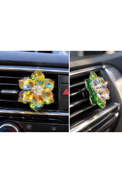şimika tuning tuningmarketim Crystal Car Air Vent Decoration with Clip—Stone,...