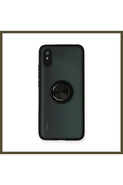 northcity n غطاء سيليكون متوافق مع هاتف Redmi 9A، تصميم "مونتريال" مع حلقة - ...