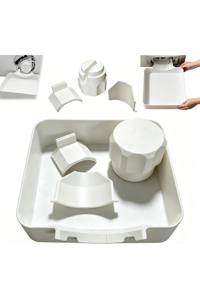 TERRIFI Washing Machine Drain Pan, Thickened Leak-Proof Washer Drip Tray with...