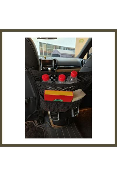 Generic Brand Car Seat-to-Seat Mesh Octopus Net Organizer, In-Car Organizer w...