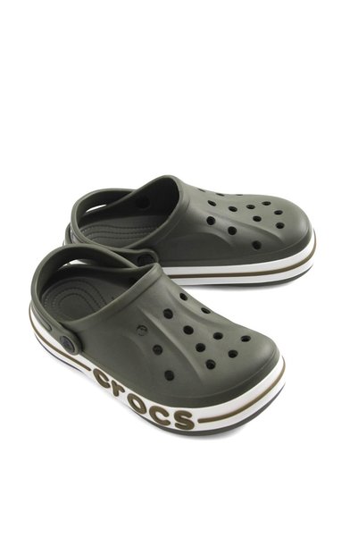 WeShaya Khaki high sole slippers