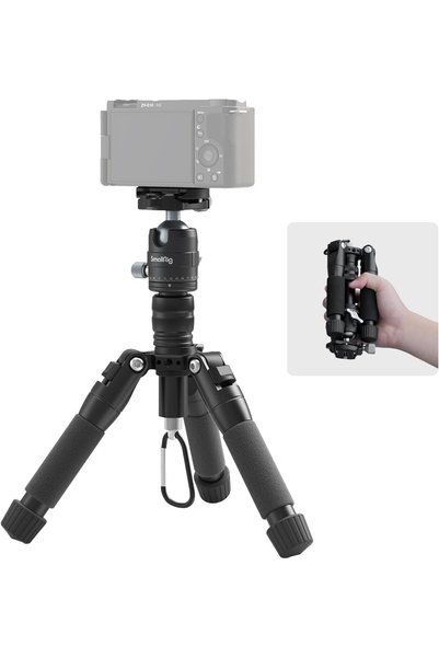 SmallRig حامل ثلاثي صغير من الألومنيوم للاستخدام على سطح المكتب، طوله 20 بوصة...