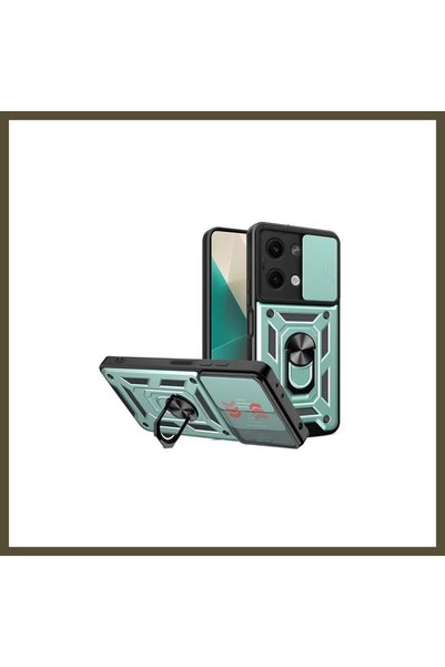 northcity n غطاء متوافق مع هاتف Poco X6، مصنوع من السيليكون مع حلقة لحماية ال...