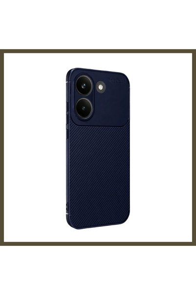 northcity n غطاء كربوني متوافق مع هاتف Poco X8 Pro، يتميز بخاصية التركيز التل...