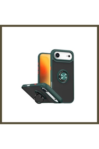 northcity n iPhone 17 and Air Compatible Montreal Ringed Silicone Case - Gree...