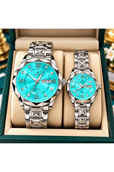 Generic Brand IB Milan Couple Watch Set – Elegant Matching Watches