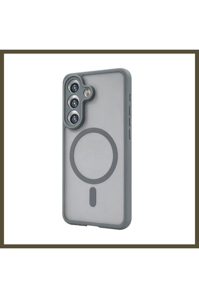 northcity n Samsung Galaxy S24 FE Loji MagSafe Case - Gray BX