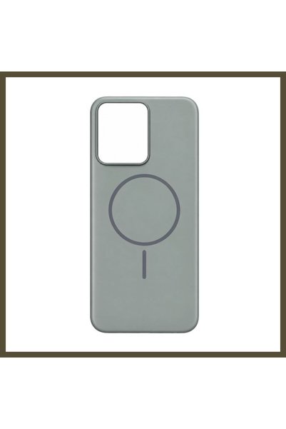 Generic Brand Redmi 13C Mika PC MagSafe Case - Gray BX